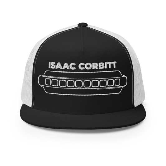 Isaac Corbitt Harmonica Embroidered Trucker Cap